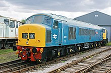 D61 (45 112) der Main Line Operational Railway ist im August 2008 in Barrow Hill abgestellt