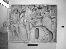 Relief depicting the Salii (National Museum of Rome - Palazzo Altemps, Rome) I salii.jpg