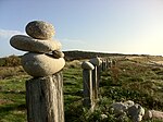 Thumbnail for File:Improvised art on Bryher - geograph.org.uk - 3087851.jpg