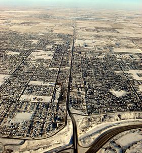 17. Cadde SE (Calgary) bölümünün açıklayıcı resmi