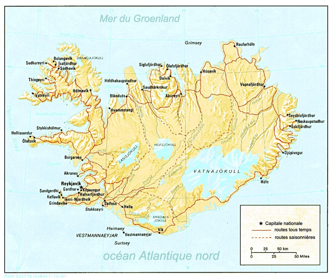 Transports en Islande