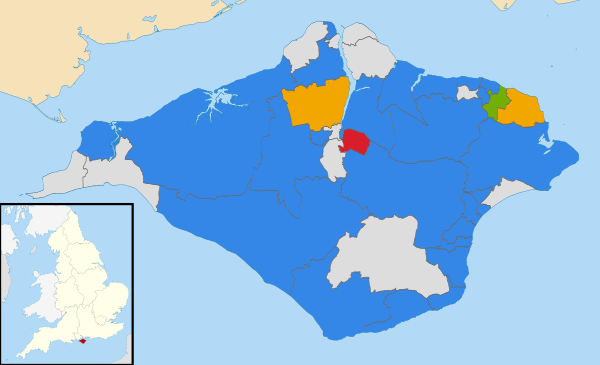 Isle of Wight UK local election 2017 map.svg
