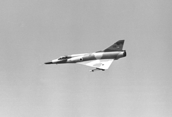 Israeli Nesher over the Golan Heights during the Yom Kippur War