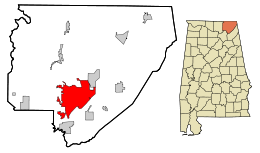 Scottsboro – Mappa
