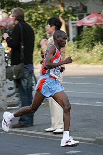 James Kwambai Kenyan marathon runner