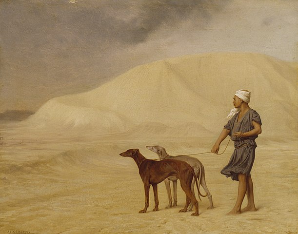 611px-Jean-Léon_Gérôme_-_On_the_Desert_-_Walters_3734.jpg (611×480)