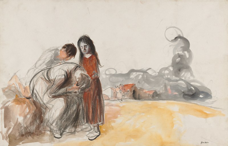 File:Jean Louis Forain - The Germans Have Gone Away - 1925.1004 - Cleveland Museum of Art.tif