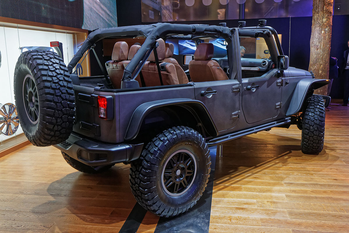 Jeep Wrangler 2 Door без крыши