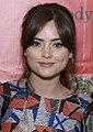 Jenna Coleman "actually" facing front