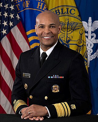 <span class="mw-page-title-main">Jerome Adams</span> American anesthesiologist and 20th Surgeon General of the United States (born 1974)