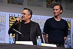 Thumbnail for File:Joe Russo &amp; Tom Hiddleston (36078771222).jpg