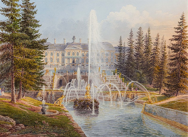 File:Johann Jakob Meyer Schloss Peterhof 1844.jpg