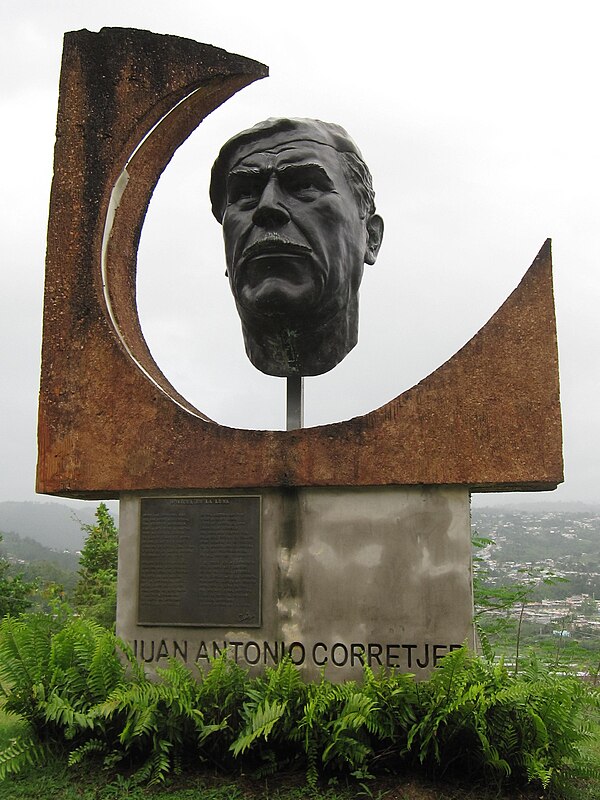 Juan Antonio Corretjer monument