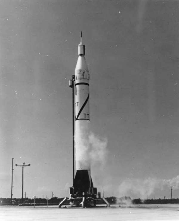 Juno I RS-44 TT launching Explorer 4