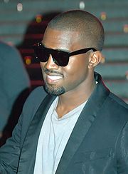 Kanye West at the kickoff for the 2009 Tribeca Film Festival.