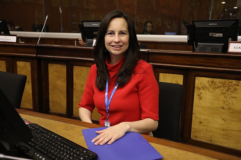 File:Karina Subia CONTINUACIÓN DE LA SESIÓN NO. 907 DEL PLENO DE LA ASAMBLEA NACIONAL. ECUADOR, 29 DE FEBRERO DE 2024 (53559579021).jpg