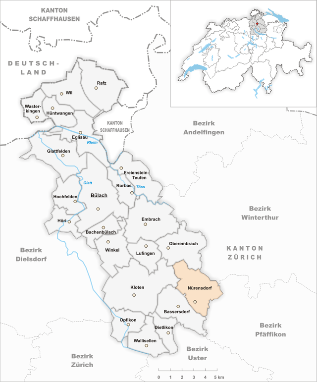 Plan Nürensdorfu
