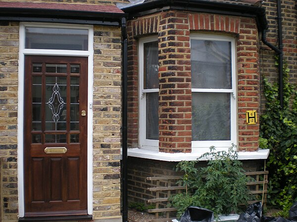 6 Denmark Terrace, the childhood home of the Davies brothers. The front room is where the family's frequent Saturday night parties were held.