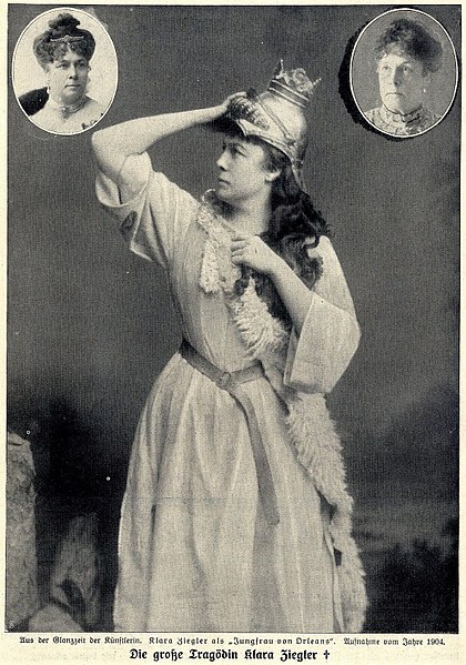 File:Klara Ziegler als 'Jungfrau von Orleans' ,1904.jpg
