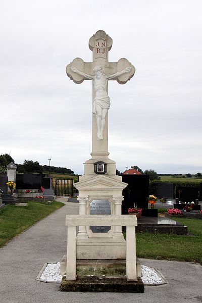 File:Krensdorf - Friedhof, Grabmal Pfarrer Karl Nogall (01).jpg