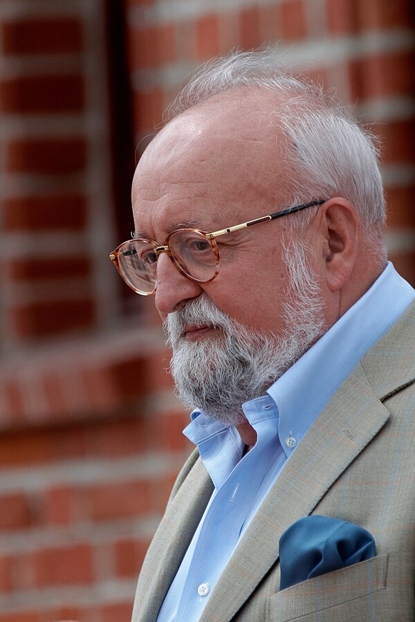 The composer Krzysztof Penderecki, the winner in 1988 and 1999.