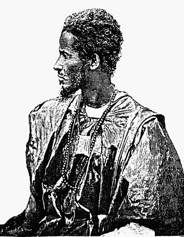 Moorish marabout of the Kuntua tribe, an ethnic Kounta clan, from which the Al Kounti manuscript collection derives its name. Dated 1898.