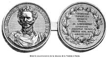 Medal commemorating the plebiscite of 1866 L'Illustration 1866 - Medaglia commemorativa plebiscito.jpg