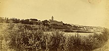 La Réole vers 1900. Photographie par Jean-Auguste Brutails conservée à l'université Bordeaux Montaigne.