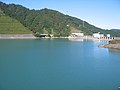 Le lac et le barrage de Miyagase