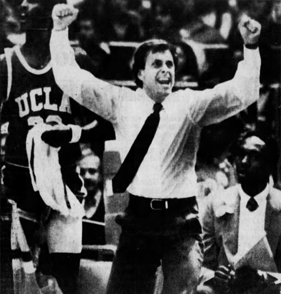 Brown coaching UCLA circa 1981