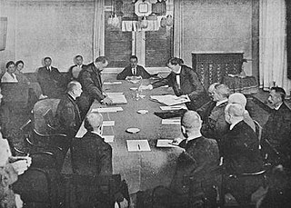 <span class="mw-page-title-main">Latvian–Soviet Peace Treaty</span> 1920 treaty ending the Latvian War of Independence