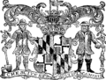 Escudo de armas de Maryland desde 1765