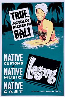 <i>Legong</i> (film) 1935 American film