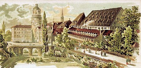 Leipzig Kornhaus 1850