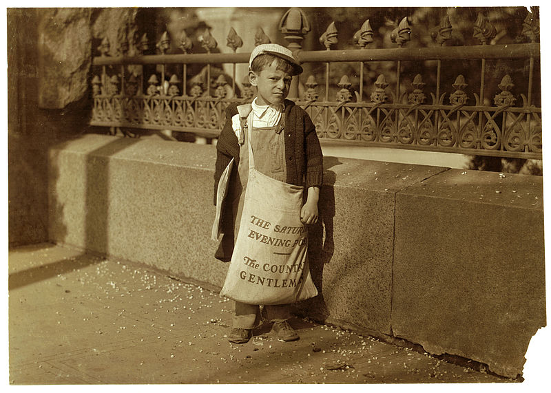 File:Lewis Hine, Freddie Kafer, 5 or 6 years old, newsboy, Sacramento, California, 1915.jpg