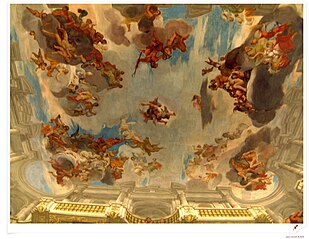 Apotheosis of Hercules in Liechtenstein palace