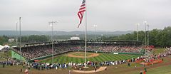 The Little League World Series is held annually at Lamade Stadium Little League World Series and Lamade Stadium.JPG