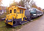 Locomotor 232 met treinstel Plan V, bestaande uit de ABk 852 en de Bk 916