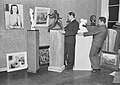 Lokakuun ryhmä exhibtion 1933, Ernst Krohn and Sakari Tohka.jpg