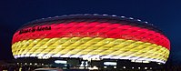 2016年3月德国对阵意大利比赛期间的国旗色