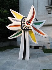 Grand tournesol (La Fleur polychrome) (1952), Musée des beaux-arts de Montréal.