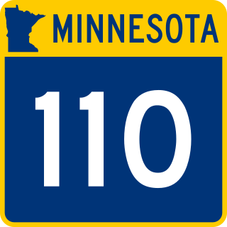 <span class="mw-page-title-main">Minnesota State Highway 110</span> State highway in Minnesota, United States
