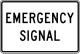 Emergency signal