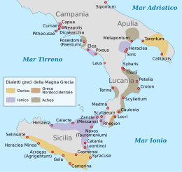 Magna Graecia ancient colonies and dialects-it.svg