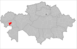 Mahambet District - Locație