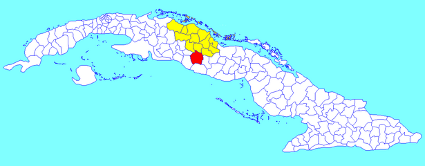 Municipalité de Manicaragua dans la province de Villa Clara