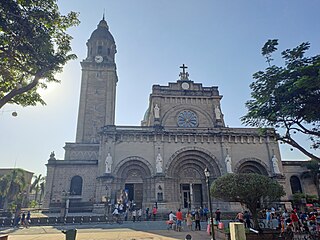 <span class="mw-page-title-main">Manila Cathedral</span> Roman Catholic Cathedral Minor Basilica in Manila, Philippines