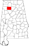 Map of Alabama highlighting Winston County.svg