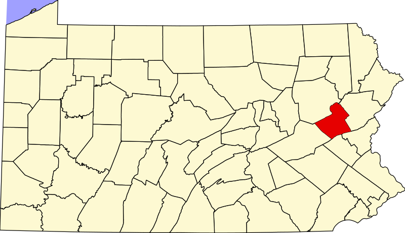 File:Map of Pennsylvania highlighting Carbon County.svg