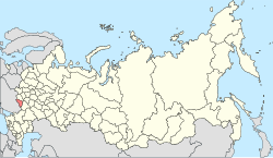 Lage innerhalb Russlands